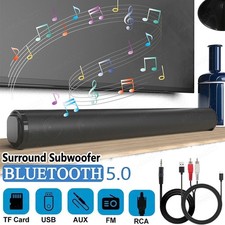 Wireless 4 Speaker Sound Bar Subwoofer System TV Home Theater Bluetooth Surround