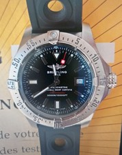 Breitling Seawolf Avenger Herrenuhr mit Kautschukband - A17330 B&P
