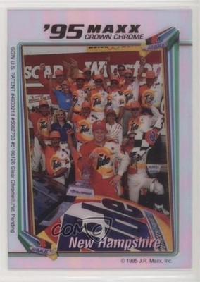 1995 Maxx Premier Plus Crown Chrome New Hampshire International Speedway 0q3