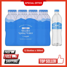 Still Spring Water Bottles 500ml (Pack of 12) | Total 6L Natural Drinking Water
