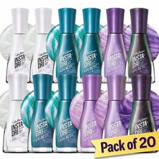 Sally Hansen Insta-Dri Galactic Nail Polish LOT OF 20 NEW