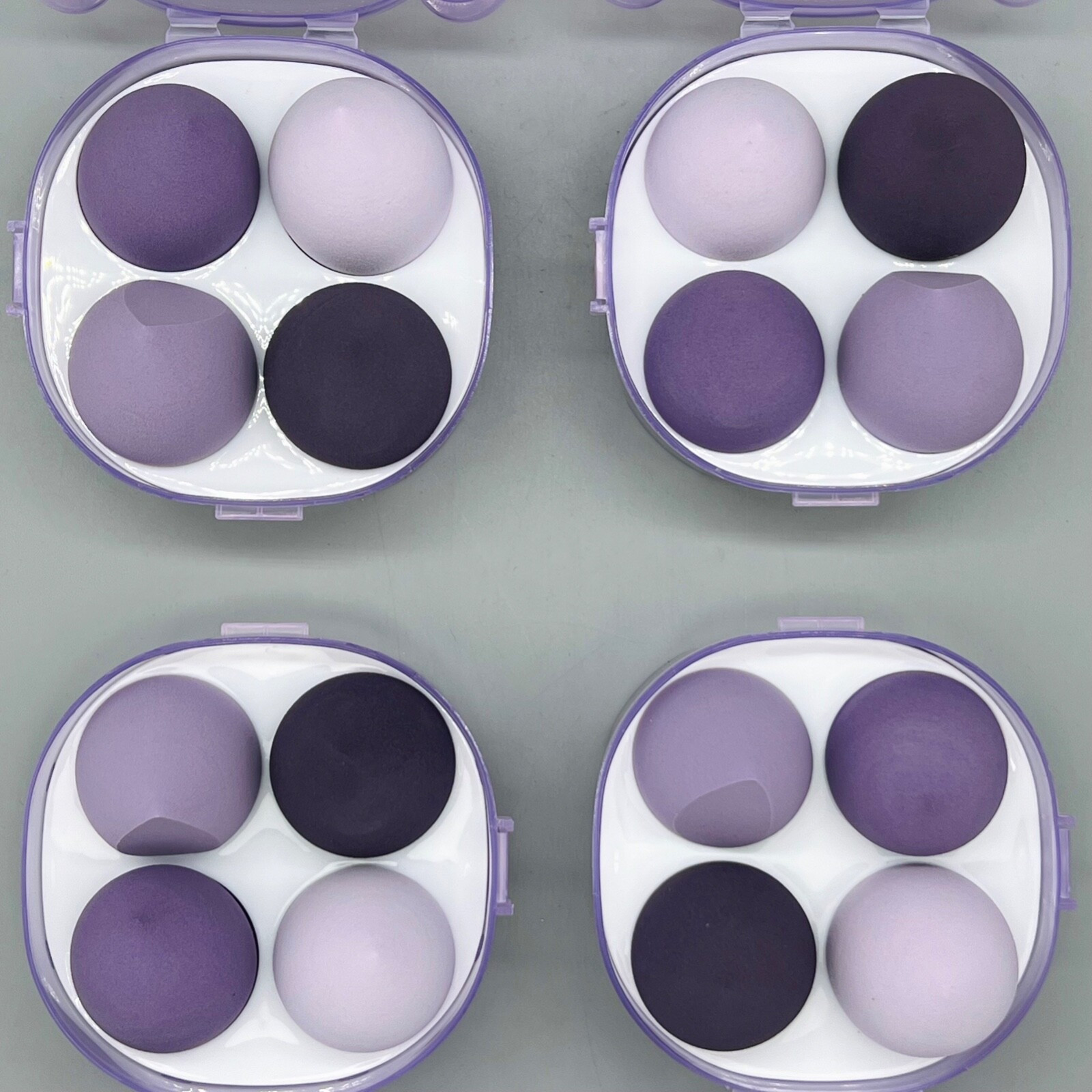 Beauty Makeup Sponge Blender Cotton Flawless Cosmetic Foundation Puff 4PKx4Ct