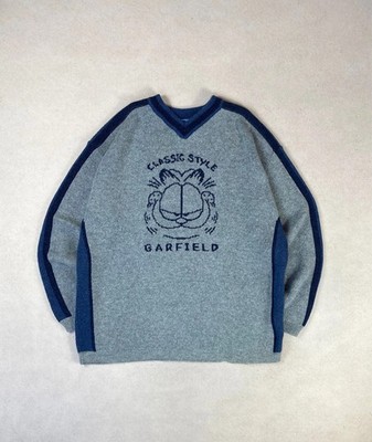Pullover Garfield Avenue of the Stars Col V 50% Wolle Wolle Sweat Vintage Selten 90er/0