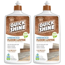 Quick Shine Hardwood Floor Luster-Polish 27oz-2pk | Plant-Derived w/Carnauba ...