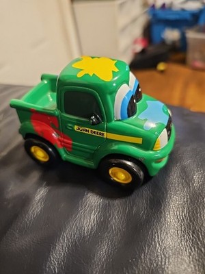 Ertle John Deere Paint Splatter Splash Diecast Truck Car Toy- 3.5 In Long DAMAGE