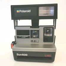 VINTAGE Polaroid Sun 600 LMS Instant Camera - Untested