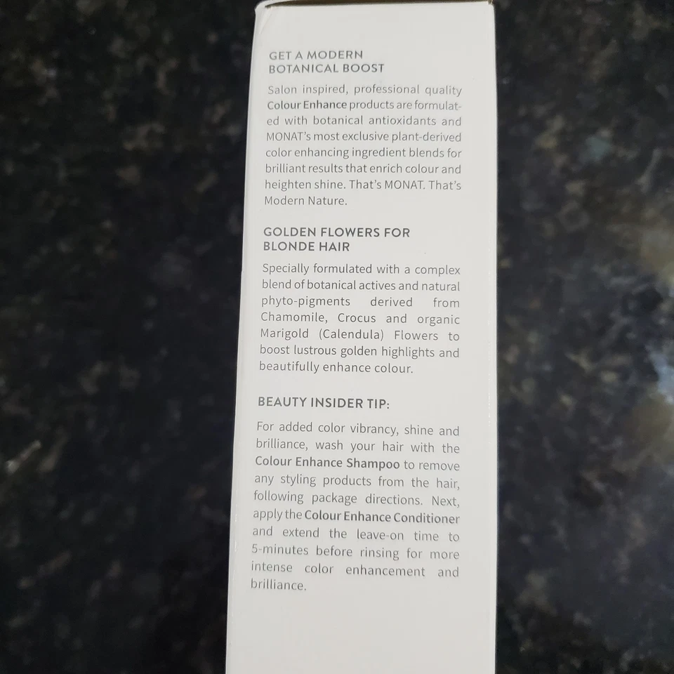 Champú y acondicionador Month Colour Enhance Brilliant Blonde 8 y 6 fl oz. Nuevo con caja Foto 4 de 4