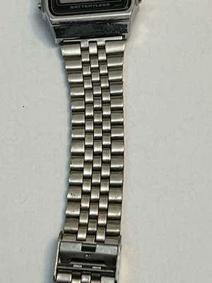 美品 CASIO AL-180 ヴィンテージ カシオ アラームクロノ ソーラー Casio AL-180 Alarm Chrono Vintage Watch Japan Made Module