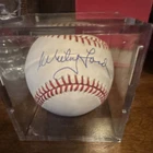 Whitey Ford Signed Official American League Baseball Ball New York Yankees