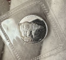 1999 $1 Canada 1/20 Oz Platinum Polar Bear Bullion Coin • ONLY 299 Minted (OMP) 9939.60 per troy oz