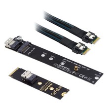 Chenyang NGFF M-Key NVME Male to Female Extension Cable 40cm with SFF-8654