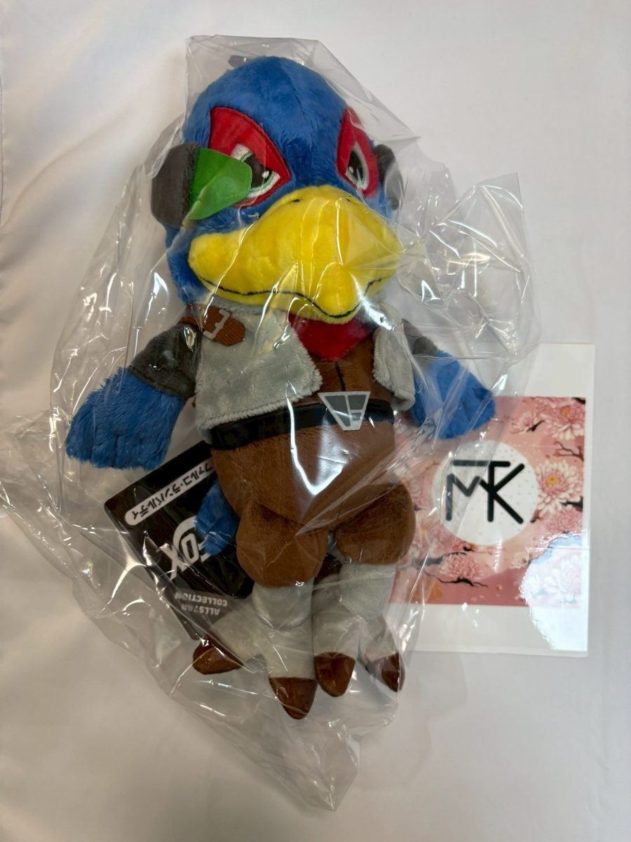 Set of 4 Star Fox All Star Collection Plush Toy Fox & Falco