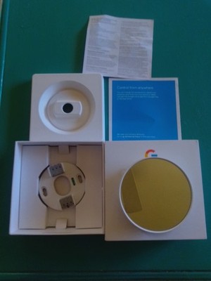 Nest Thermostat E Programmable Smart Thermostat - White (T4000ES) Ea65