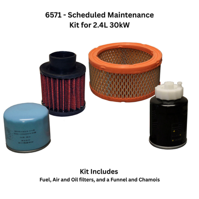 #ad Generac 6571 Scheduled Maintenance Kit for 2.4L 30kW $121.99