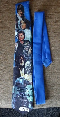 Star Wars Figuren 1993 Ralph Marlin USA Lucasfilm 100% Polyester Krawatte