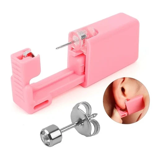 2pcs Disposable Ear Piercing Tool Set – Safe & Painless Piercing Kit with Studs video thumbnail