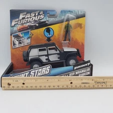 Fast and Furious Stunt Stars Tej Jeep Wrangler Rubicon Vehicle New