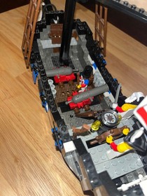 Lego 6271 Imperial Flagship Set, Missing 4 pieces, Manual Included