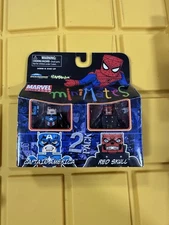 2009 Marvel Minimates Captain America & Red Skull Figure Set DST Toys H58