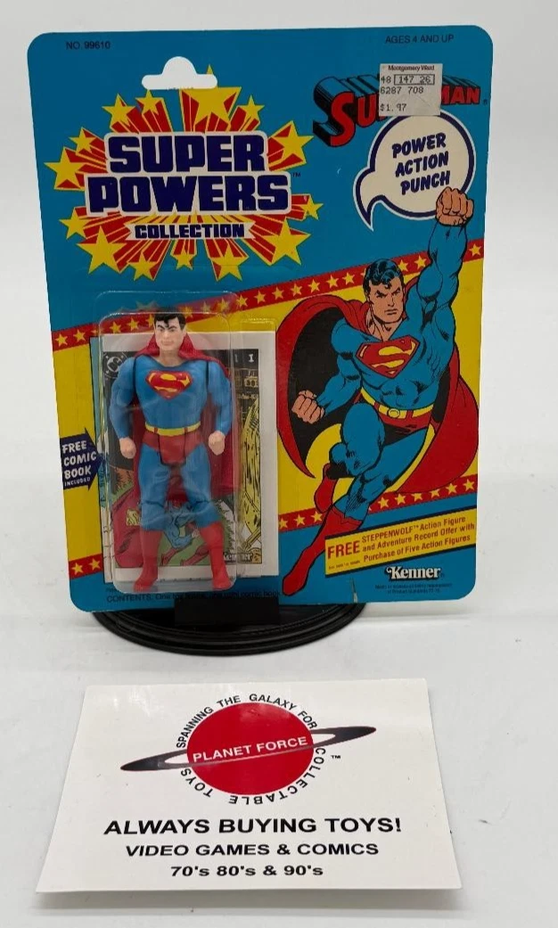 スーパーマン ☆ スーパーパワーズケナー社 ＊ヴィンテージ Kenner Super Powers Figure for sale | eBay