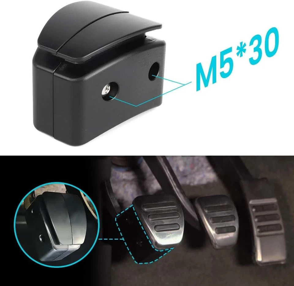 For 1994-2023 Ford Mustang 1.5" Clutch Pedal Extender with Manual Transmission Foto 2 de 4