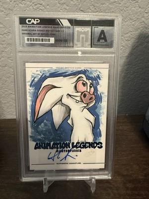 2025 Animation Legends Bartok 1/1 Sketch Hank Azaria Signed