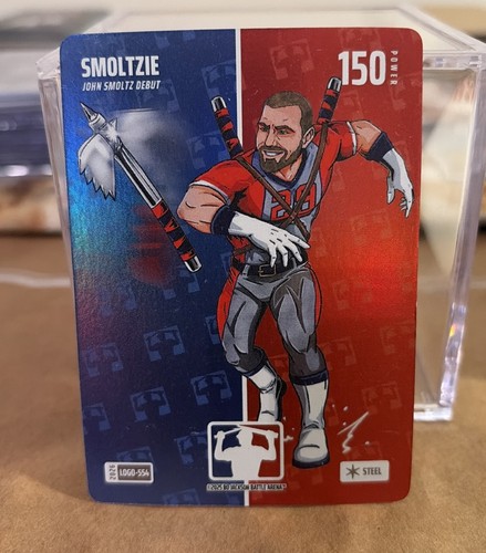 2026 Bo Jackson Battle Arena Smoltzie LOGO Foil Steel John Smoltz #logo-554