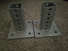 Tapco 034-00142sm Surface-mount Post Anchor/ Bolts Not Included