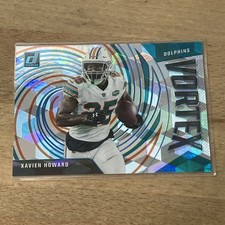 2021 Panini Donruss Xavien Howard Vortex #VTX-XHO Miami Dolphins CUBIC SSP /50