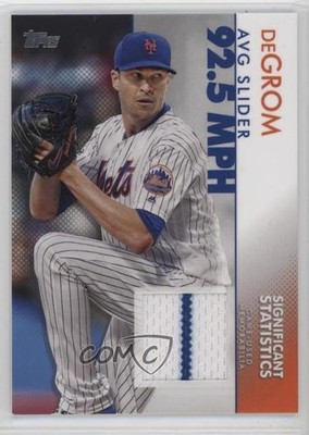 2020 Topps Significant Statistics Relics 36/99 Jacob deGrom #SSR-JD 1dm4