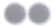Pyle PDIC51RD 5.25" In-Wall Speakers Pair White 150W 