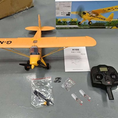 RTF XK A160 RC Plane 5-Channel 2.4Ghz 3D RC Aircraft Brushless 2Battery NEW