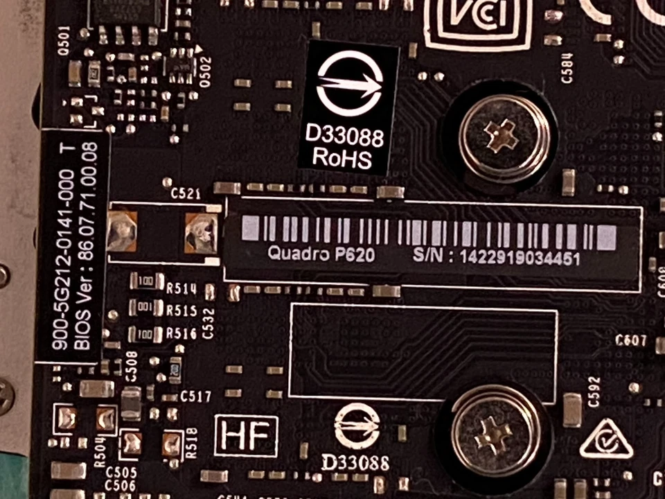 Dell NVIDIA Quadro P620 2GB GDDR5 Graphic Card KN802 | GPU309 - Image 4 of 4