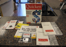 Vintage Quicken New for 96 Version 6 for Macintosh Software & Manual W/Box