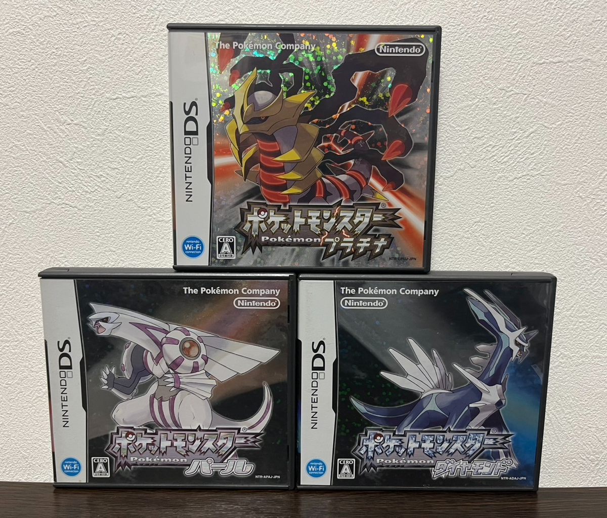 Pokemon Platinum Diamond & Pearl 3Games set Nintendo DS NDS
