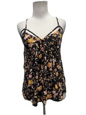 American Eagle Outfitters Floral Spaghetti Strappy Cami Tank Top XXS NWT