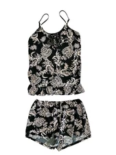 studio Donatella paisley print camisole and shorts pajama set Women’s Size S