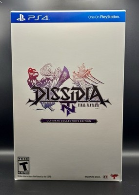 Dissidia Final Fantasy NT Ultimate Collectors Edition PS4 Complete CIB