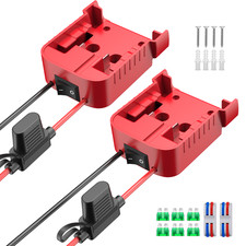 Power Wheel Adapter Compatible with Milwaukee 18V Battery Connector Dock
