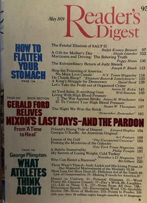 1979 May 1 READER'S DIGEST MAGAZINE Vintage History Short Stories Humor