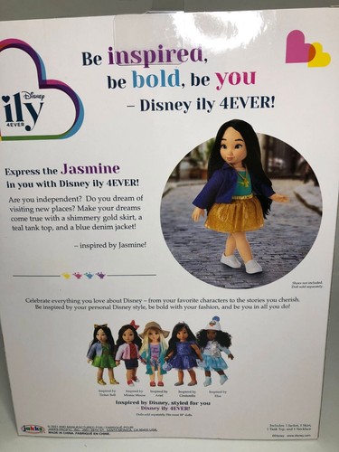 Disney Ily 4Ever 18 Zoll Puppenkleidung inspiriert von Jasmin komplett im Paket - Bild 2 von 6