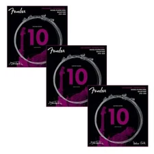 Fender Jimi Hendrix Voodoo Electric Guitar Strings Nickel Bullet End 3-Pack