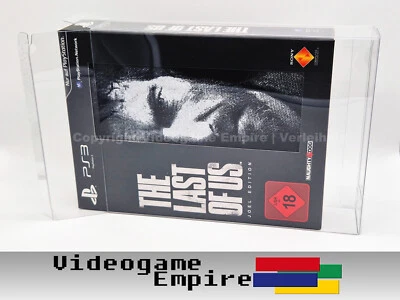 GAMEGUARD 1x Schutzhülle 0,5mm für The Last of Us - Ellie oder Joel Edition PS3 Hülle