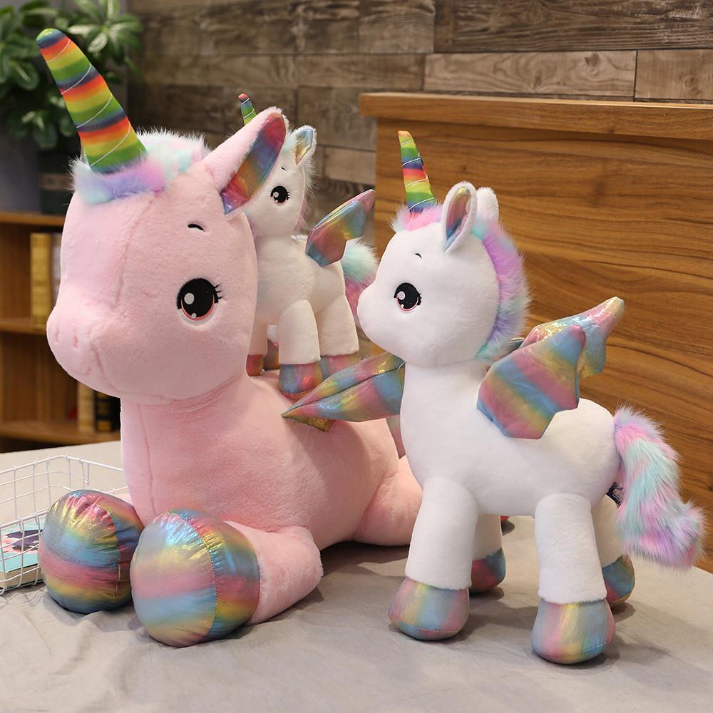 Unicorn Pillow Toy Pillow Pet Magical Unicorn 18 Inch Large Plush Stuffed  Animal Pillow, image size:1000x1000