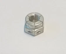 5/16-24 Locknut Flex Lock Drilled For Safety Wire,  10 Pcs.