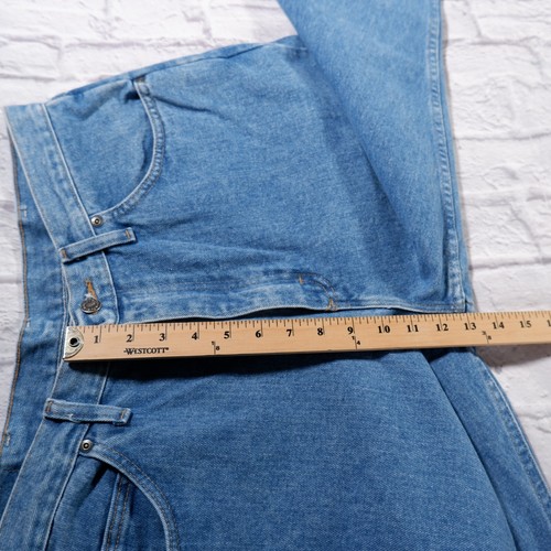 Wrangler Premium Relaxed Fit Straight Medium wash Denim Mens Blue Jeans 36x34 - Picture 7 of 9