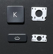 Logitech Slim Combo iPad Pro 1 | 2 | SINGLE REPLACEMENT KEYCAPS KEYS (Y-B0010)