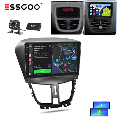 Für Peugeot 207 2006-2015 Android 13 9 Zoll Autoradio GPS Navigation 4+64GB DAB+