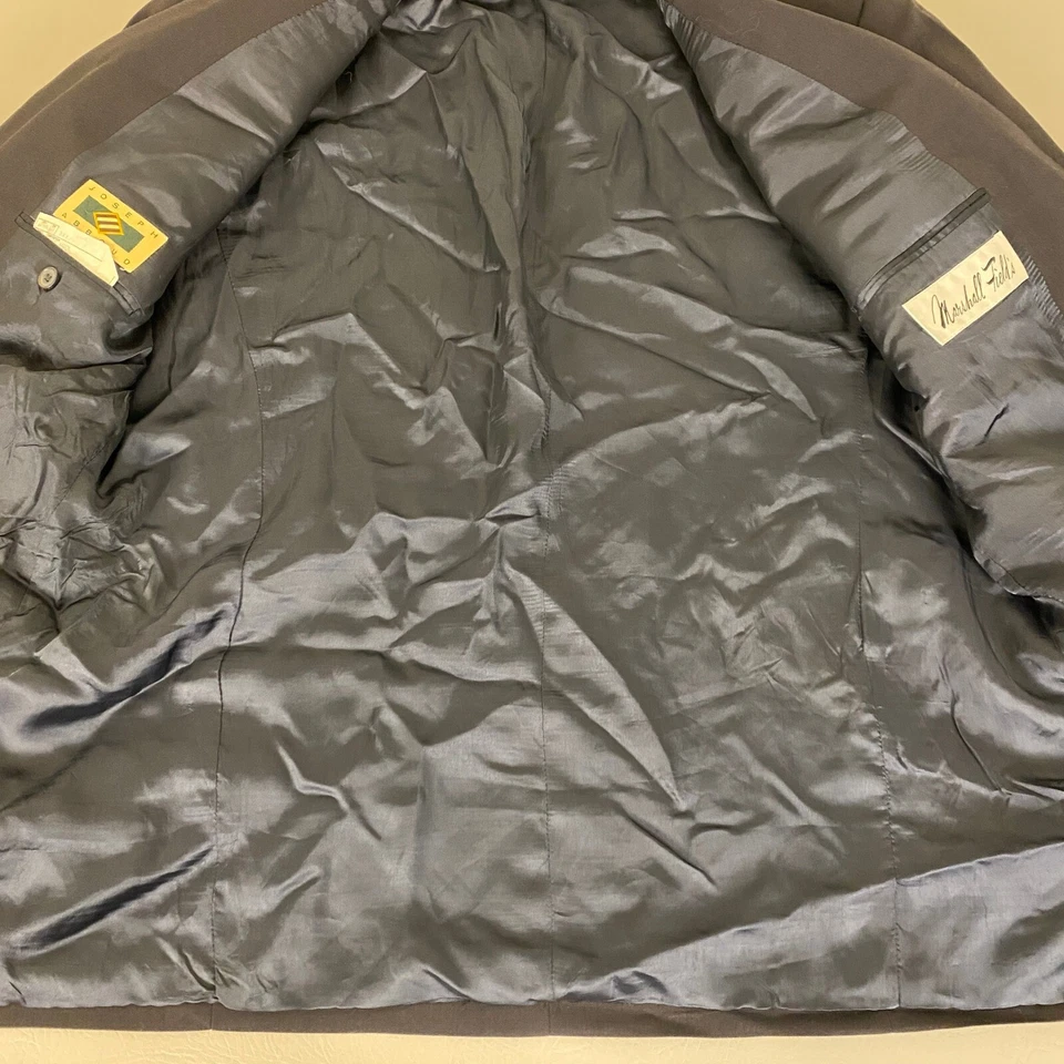 Blazer de Lana Joseph Abboud Talla 50R Azul Cierre de Dos Botones Calce Clásico Negocios Foto 3 de 4