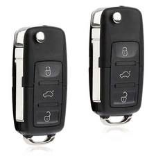 2 Remote Key Fob for 2011 2012 2013 2014 2015 2016 Volkswagen Jetta NBG010180T